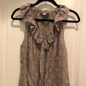 Banana republic silk tank blouse